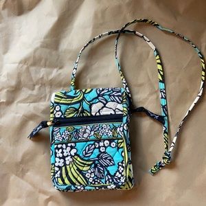 Vera Bradley island bloom flower crossbody